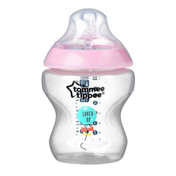 Biberón Closer to Nature 260ml Rosa Tommee Tippee