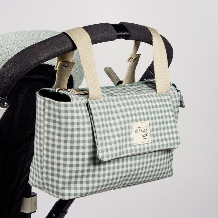 SACO SILLA I LOVE VICHY VERDE - Walking Mum