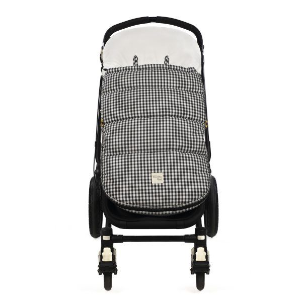 Saco Silla I Love Vichy Negro Invierno | Walking Mum