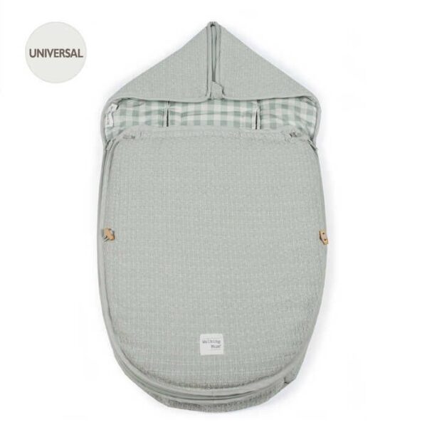 Saco Cuco 2 En 1 I Love Vichy Verde | Walking Mum