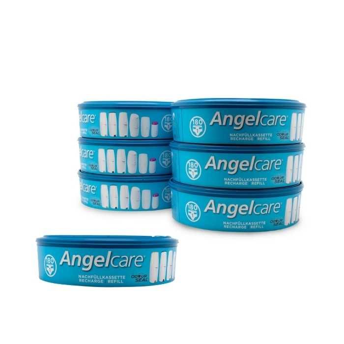 Papelera Contenedor Pañales Angelcare + 7 Recambios - Ares Baby, todo para  tu bebé