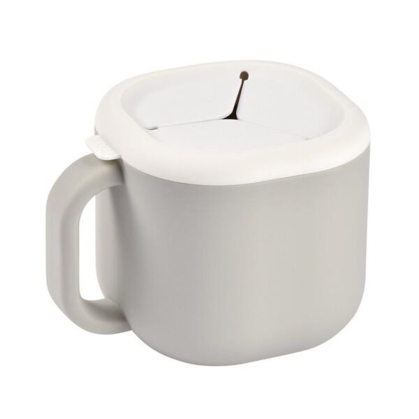 Taza de Silicona para Alimentos Gris Beaba