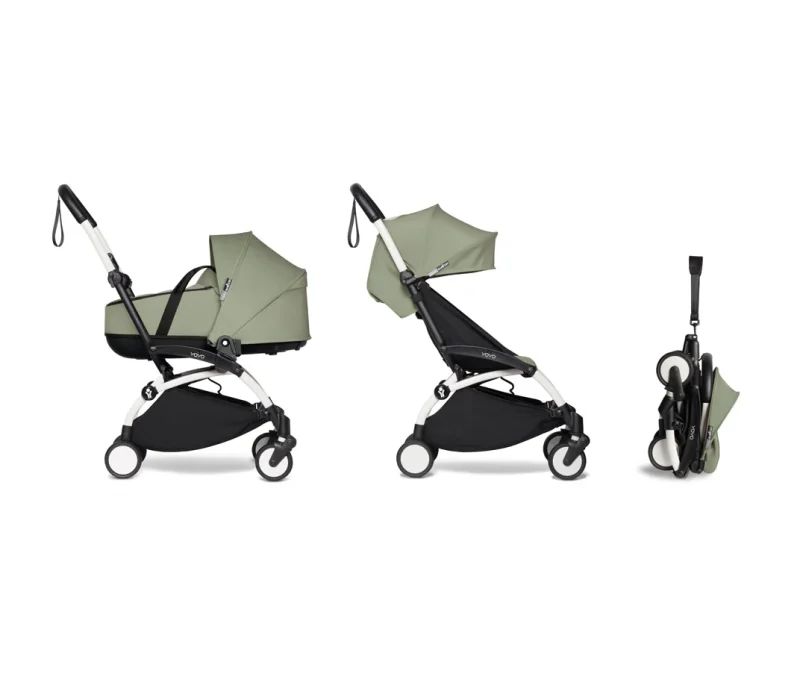 Cochecito Stokke Bassinet Yoyo³ 6+ Chasis Blanco