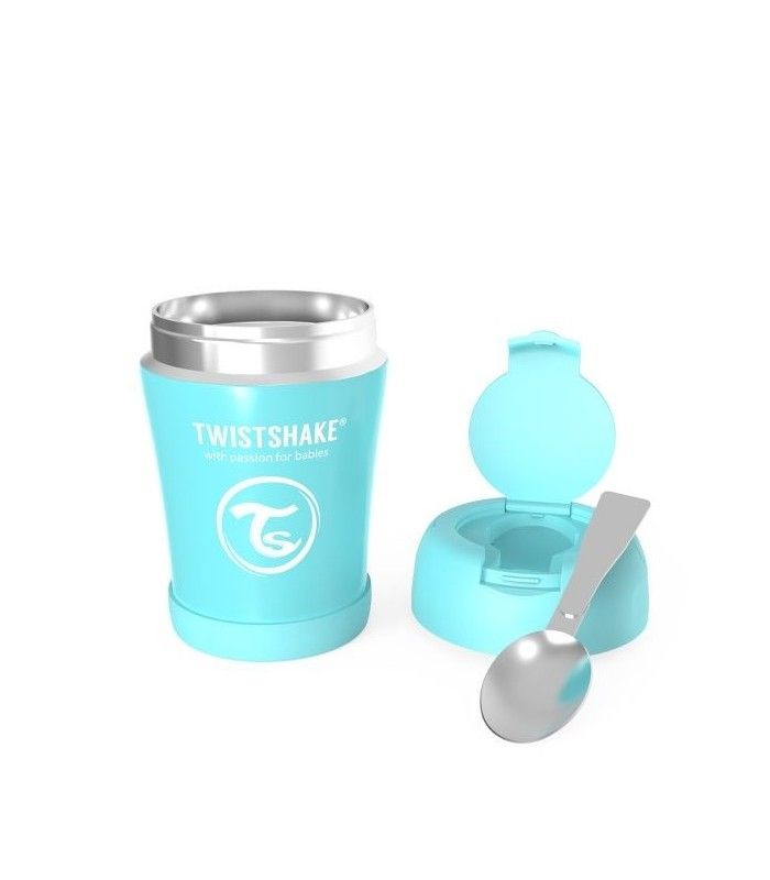 Termo Comida Twistshake 350ml Azul - Ares Baby, todo para tu bebé