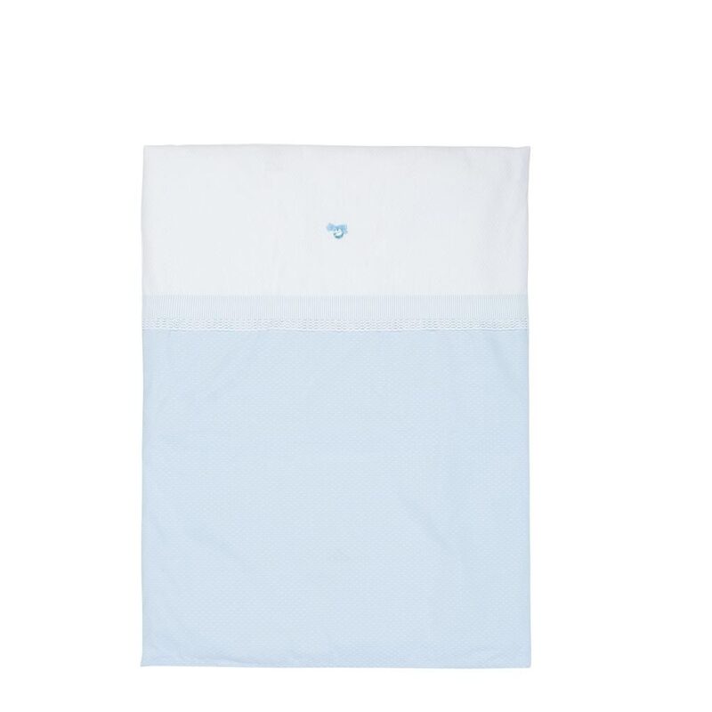 Funda Nordica + Relleno Minicuna Venecia Azul BimbiDreams