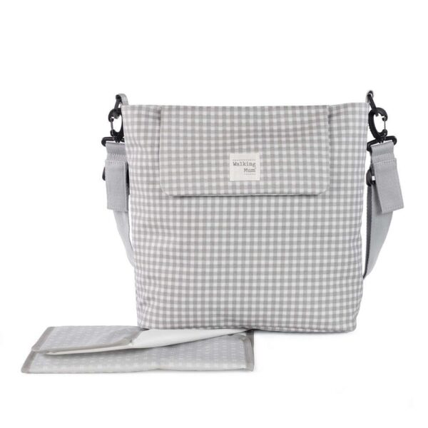 Bolsa Canastilla I Love Vichy Gris Walking Mum