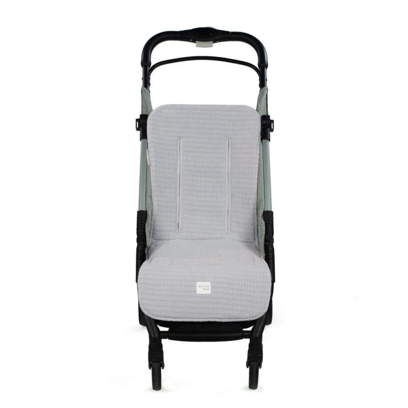 Colchoneta I Love Vichy Gris Walking Mum