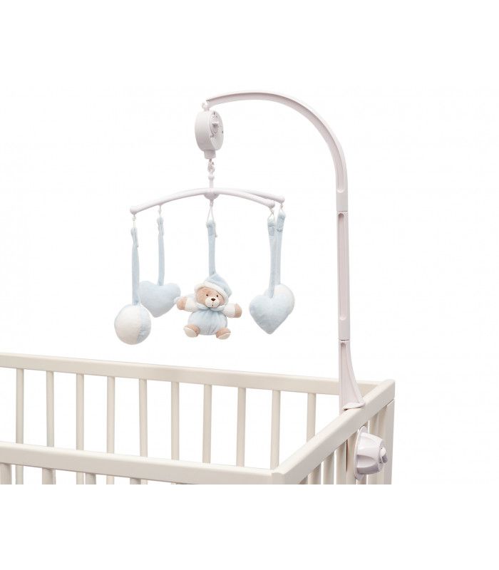 Carrusel Musical Cuna Ositos Azul Kiokids - Baby, todo para tu bebé