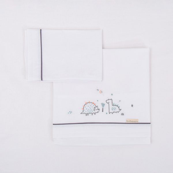 Juego de sabanas Minicuna Jurasic Bimbidreams