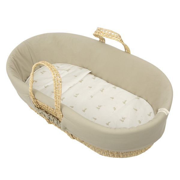 Capazo Mimbre (Edredon, Cojin Interior Acolchado, Colchon Capazo) Bunny Bimbidreams