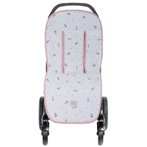 Funda Silla Reversible Gaspar Rosa Uzturre