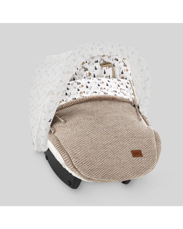 Saco Grupo 0 Invierno Cabane Beige Paz Rodríguez