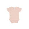 Body Manga Corta Puntille Rosa 1-3 Meses Bimbidreams