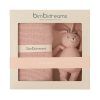 Caja Regalo Peluche y Manta Tricot Rosa Bimbidreams