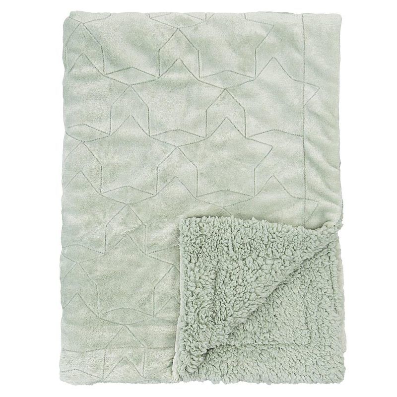 Manta Doble Cara Stars Verde Bimbidreams