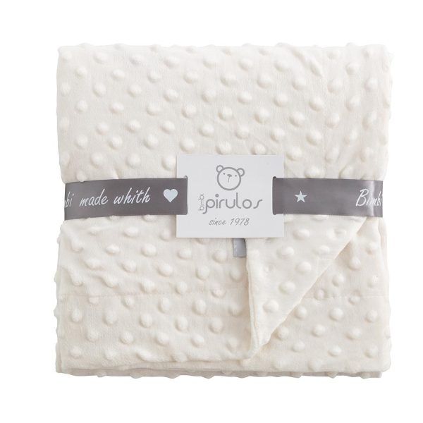 Manta Dots Blanco Roto Bimbidreams