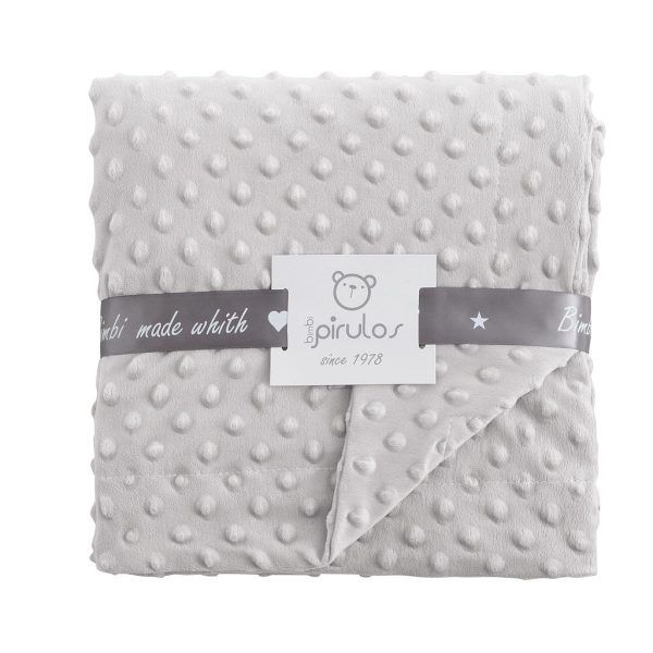 Manta Dots Gris Bimbidreams