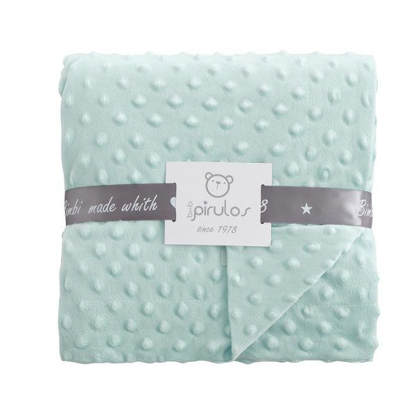 Manta Dots Verde Menta Bimbidreams