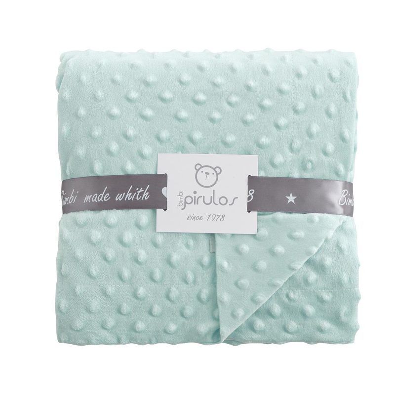 Manta Dots Verde Menta Bimbidreams