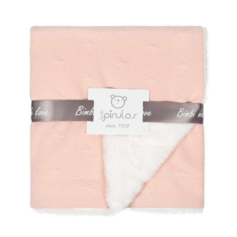 Manta Doble Cara New Stars Rosa Bimbidreams