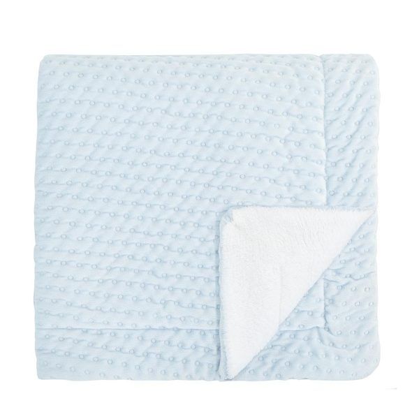 Manta Premium Dots Azul Bimbidreams