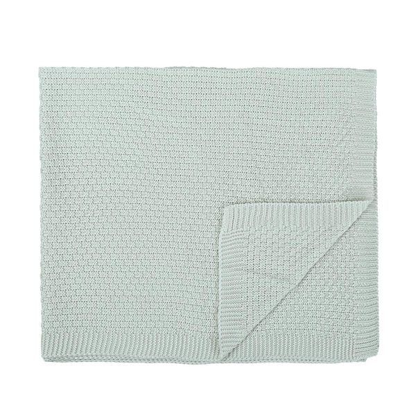 Manta Toquilla Bambu Verde Menta Bimbidreams
