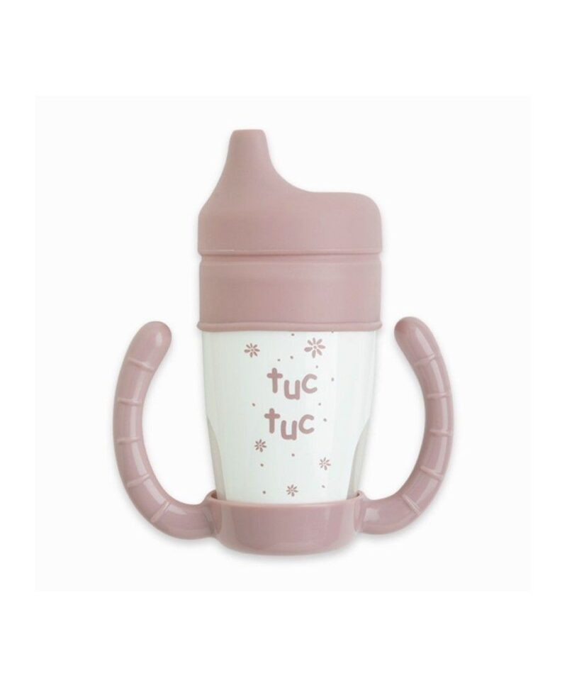 Taza Evolutiva Asas y Tetina Silicona Little Forest Tuc tuc