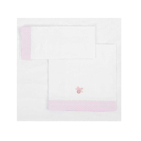 Juego de sabanas Maxicuna Venecia Rosa Bimbidreams