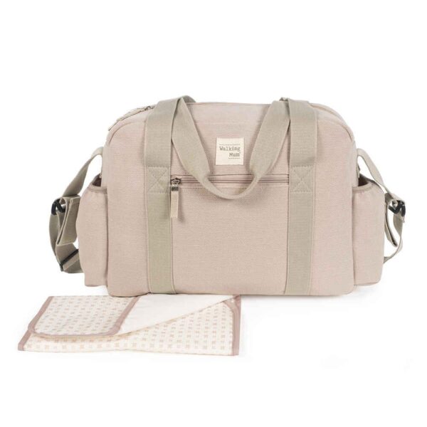 Bolsa Canastilla Eco Mum Walking Mum Apricot