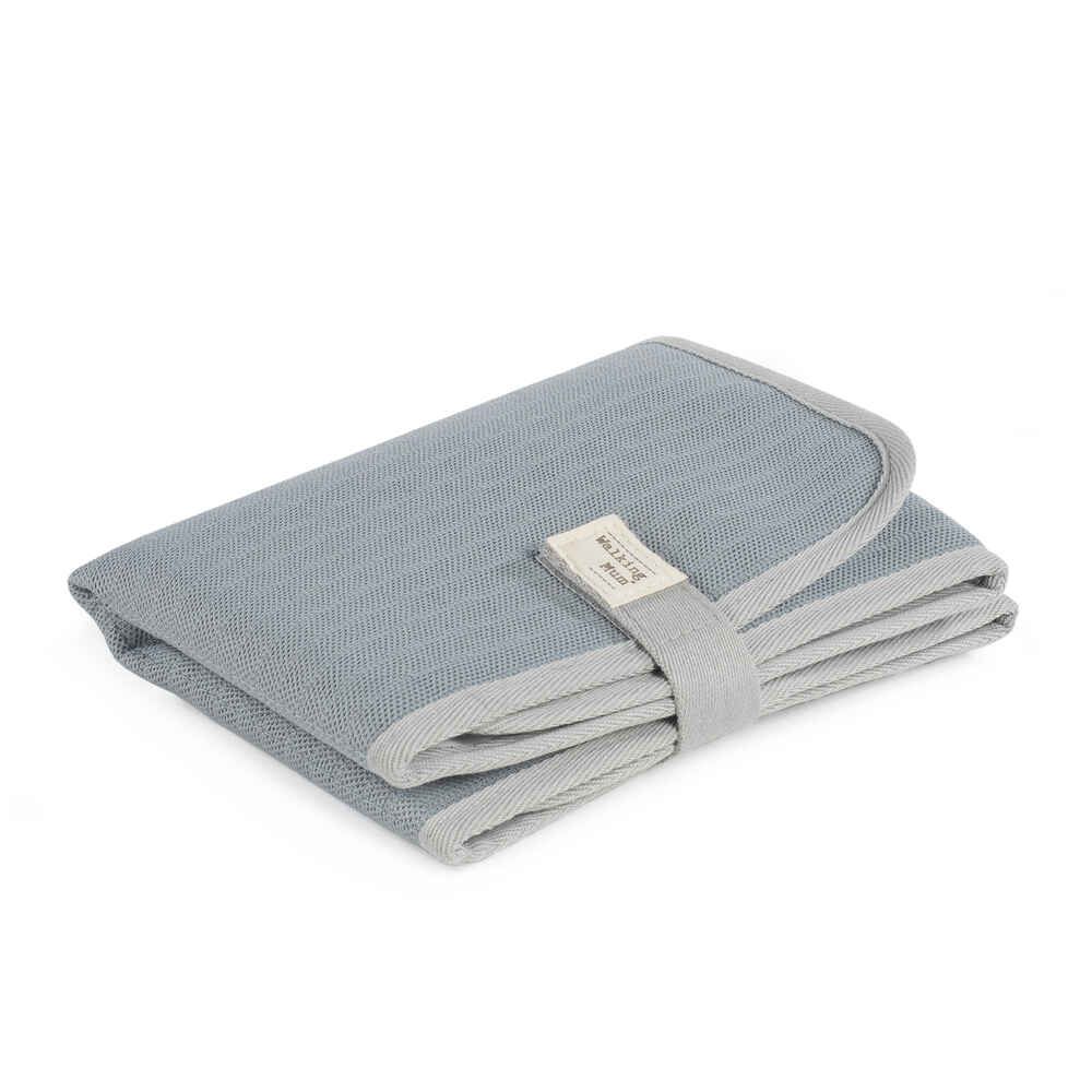 Walking Mum Sacco Nido Eco Mum Cloud Per Passeggino - 100% Cotone Riciclato - Universale - Antisudore - 47x90 Cm
