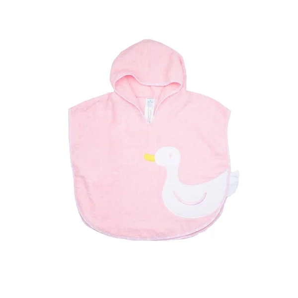 Poncho Patito Rosa Sardon