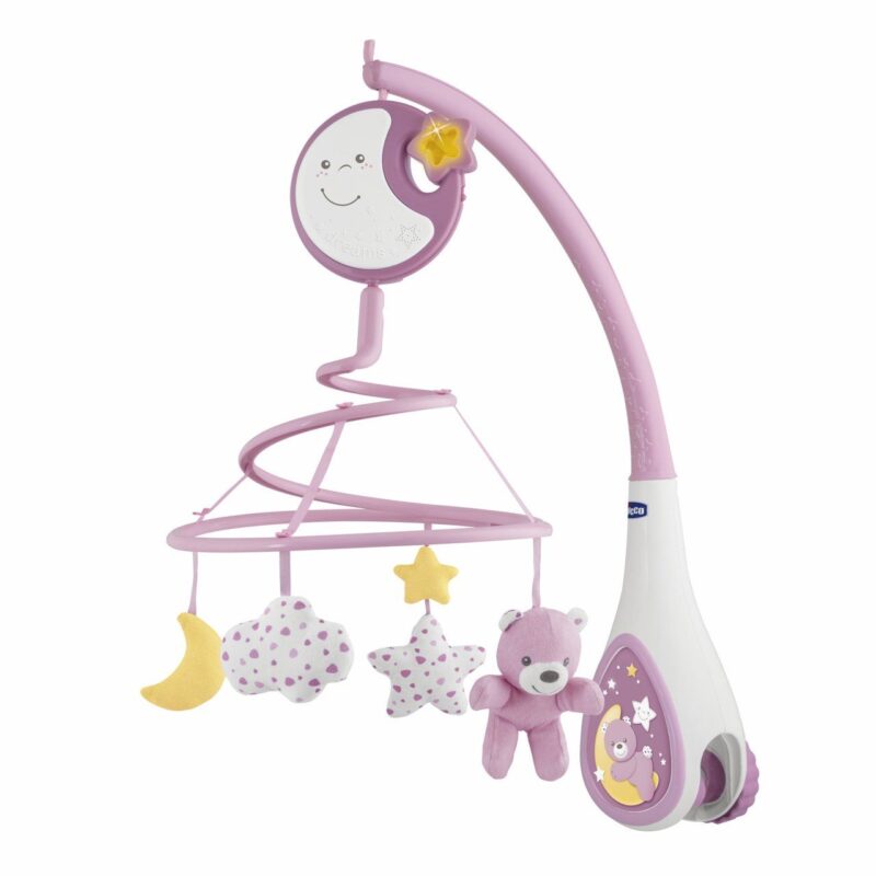 Carrusel Musical Cuna Next2Dreams Rosa Chicco