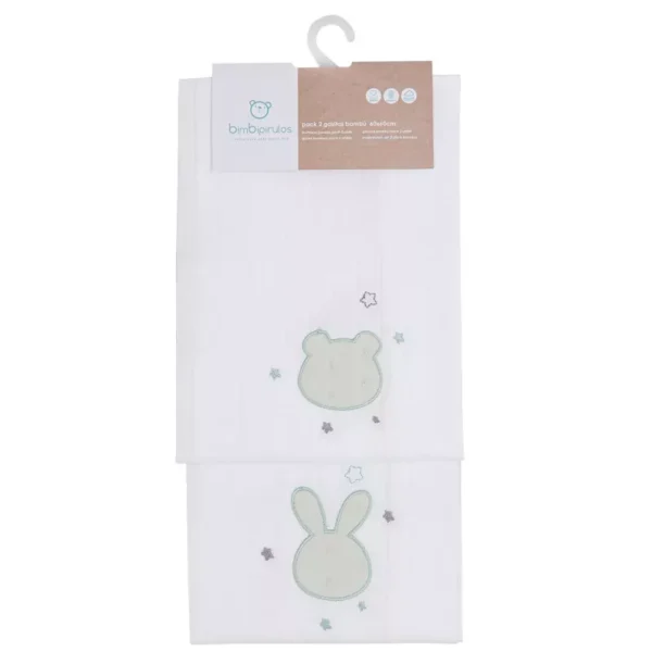 Set 2 Gasitas Animal Menta Bimbidreams