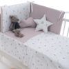 Edredón y Protector Cuna Gaspar Uzturre Rosa