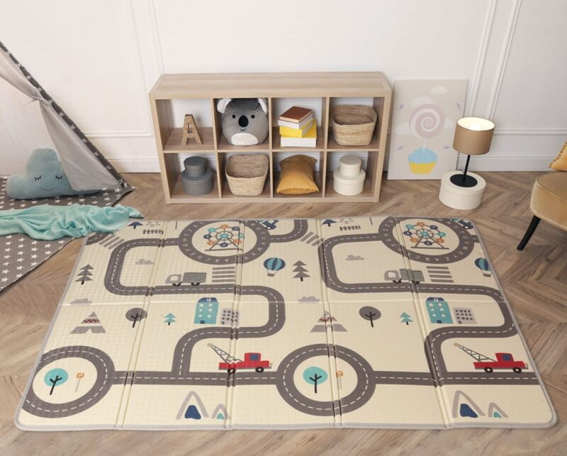 Alfombra de Juegos Plegable Carretera Kiokids