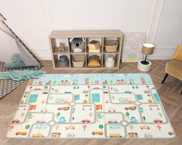 Alfombra de Juegos Plegable Carretera Kiokids
