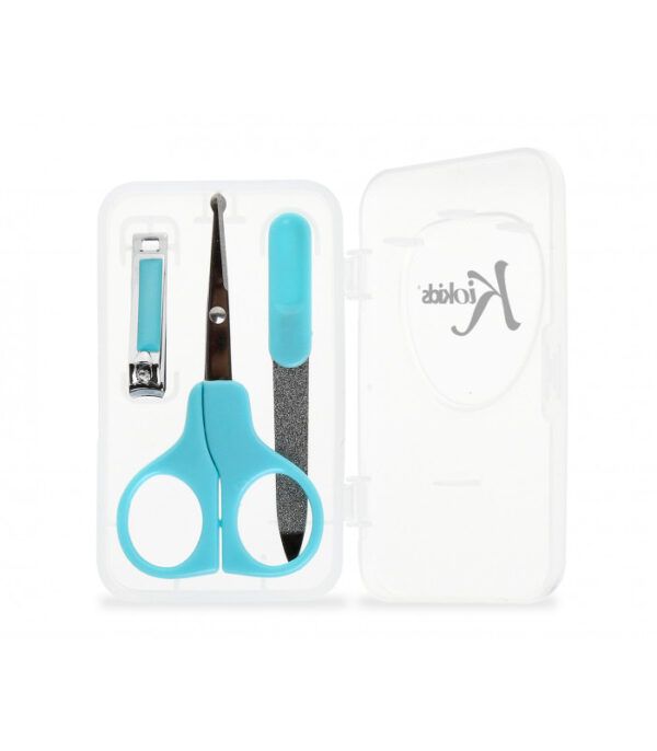 Estuche Manicura Bebe Azul Kiokids