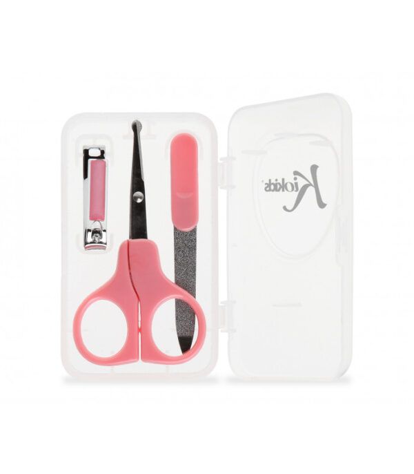 Estuche Manicura Bebe Rosa Kiokids