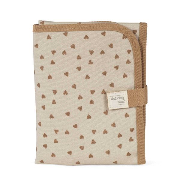 Cambiador Poppy Corazones Canela Walking Mum