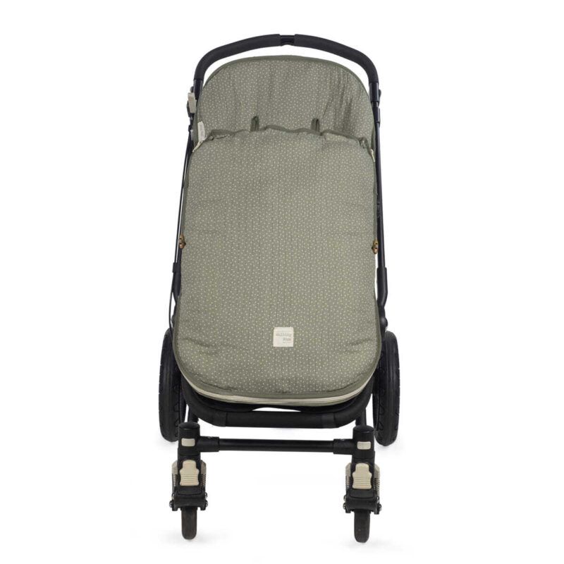 Saco Silla Poppy Topitos Musgo Entretiempo Walking Mum