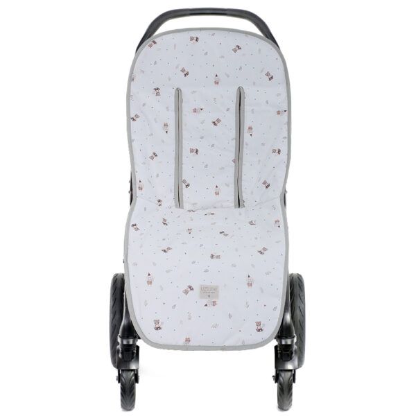 Funda Silla Reversible Gaspar Gris Uzturre