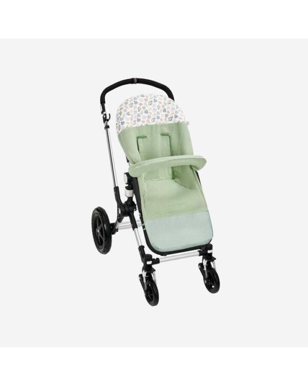 Funda Silla Universal Hojas Verde Paz Rodriguez