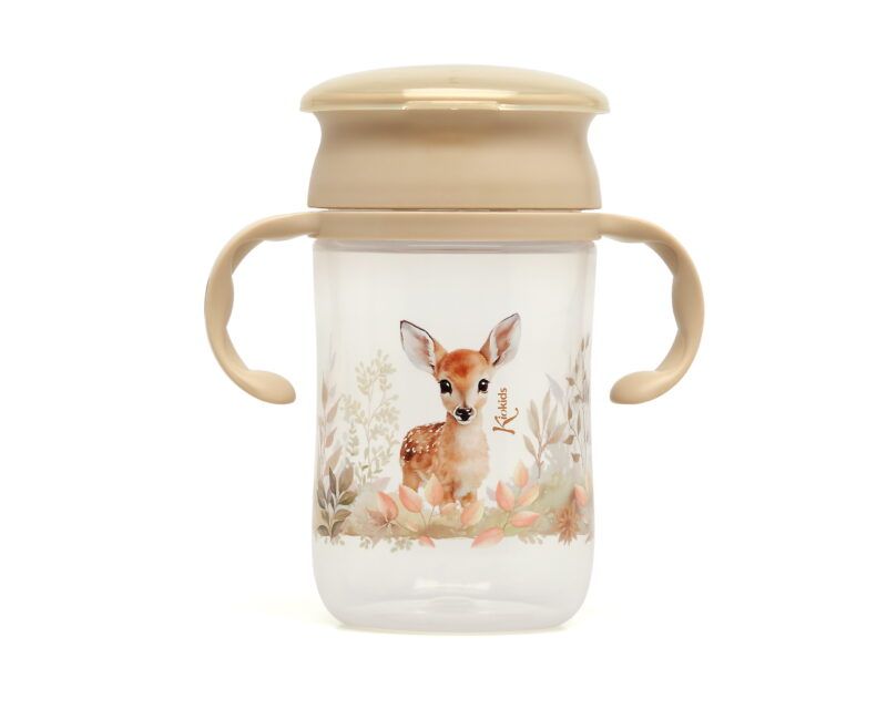 Taza 360 Ciervo Beige Kiokids