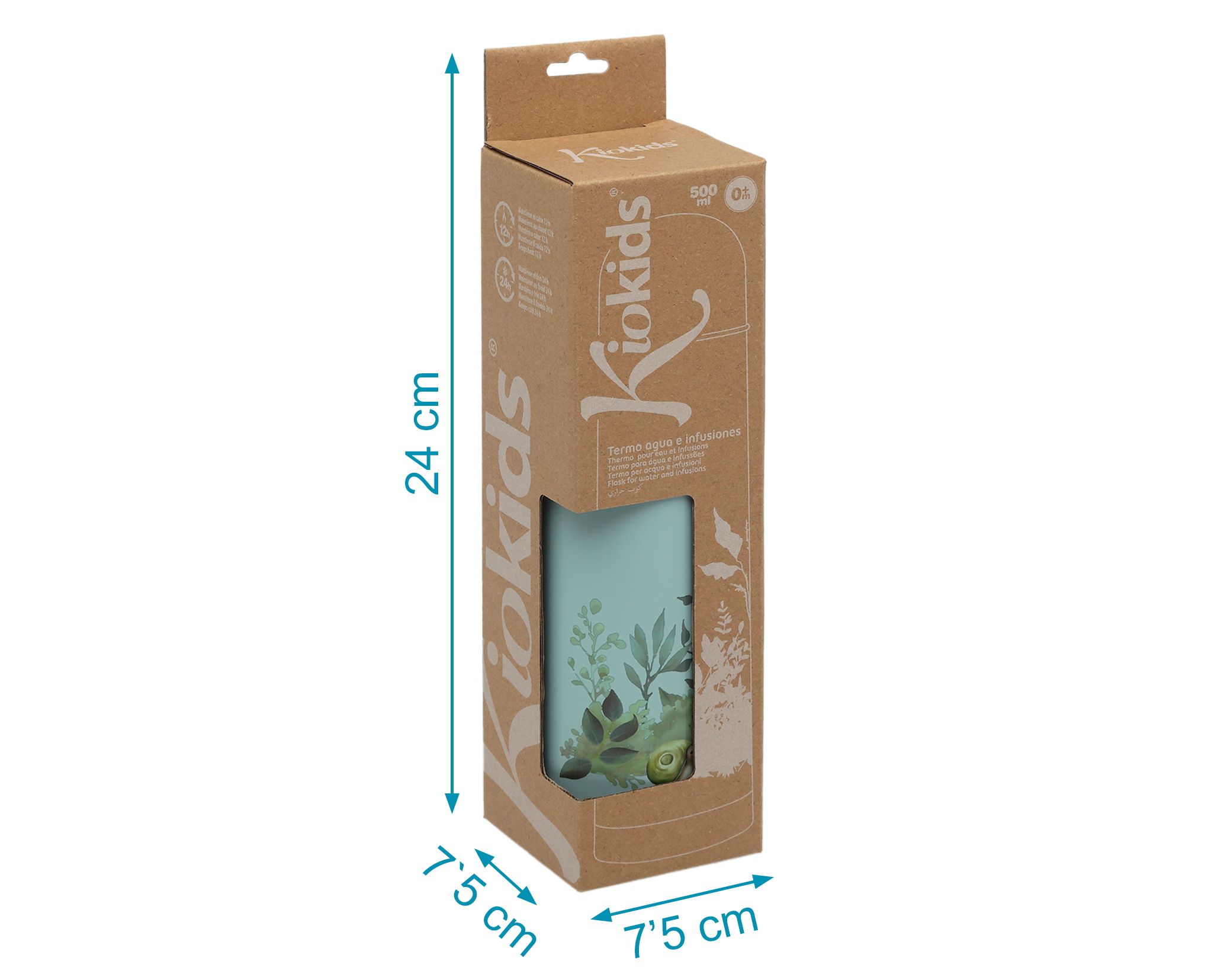 Termo Liquido 500ml Osito Sage Kiokids - Imagen 4
