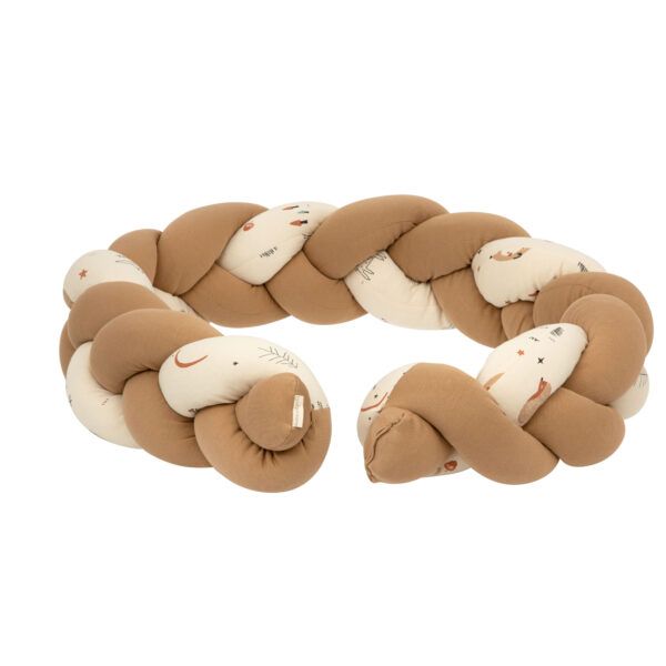 Protector Trenza Cuna Wonderland Bimbidreams