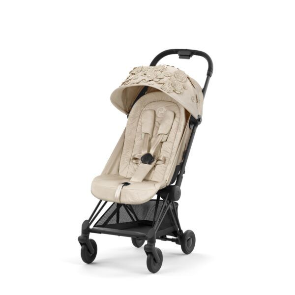 Silla Paseo Coya Simply Flowers Beige Cybex