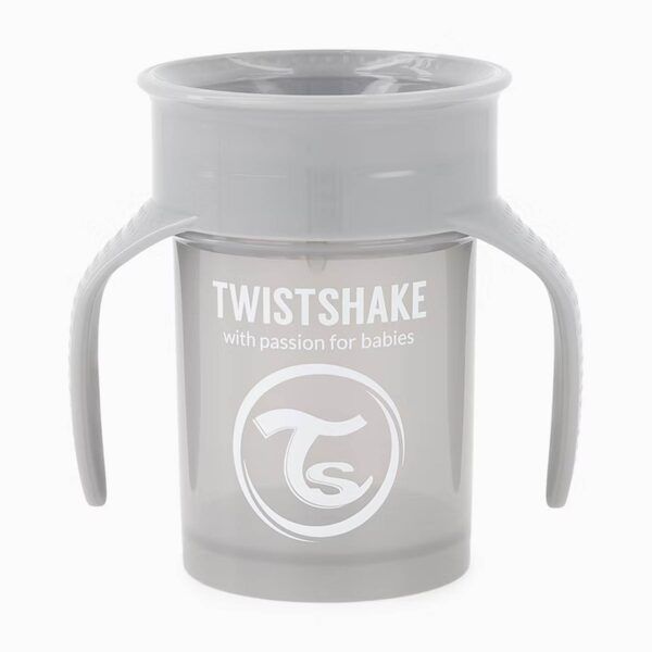 Taza 360 Twitshake Gris