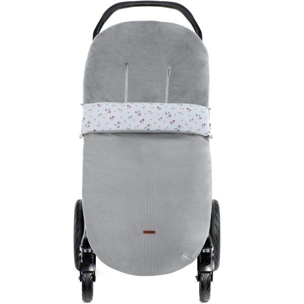 Saco Silla Universal Invierno Mouton Tasia Gris Uzturre