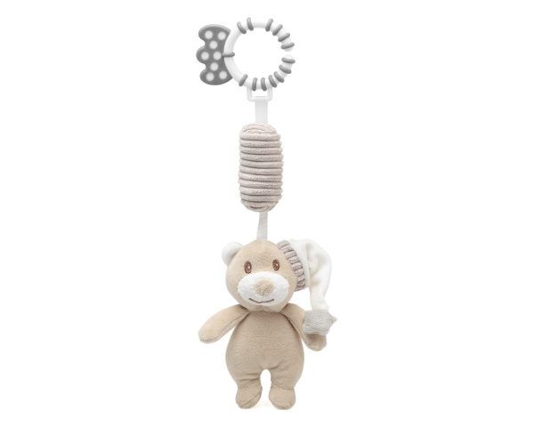 Peluche Sonajero Osito con Gorro Kiokids