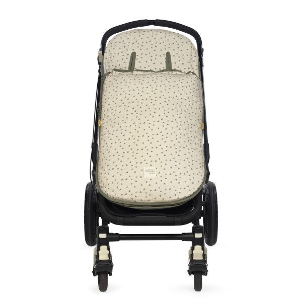 Saco Silla Poppy Corazones Musgo Entretiempo Walking Mum